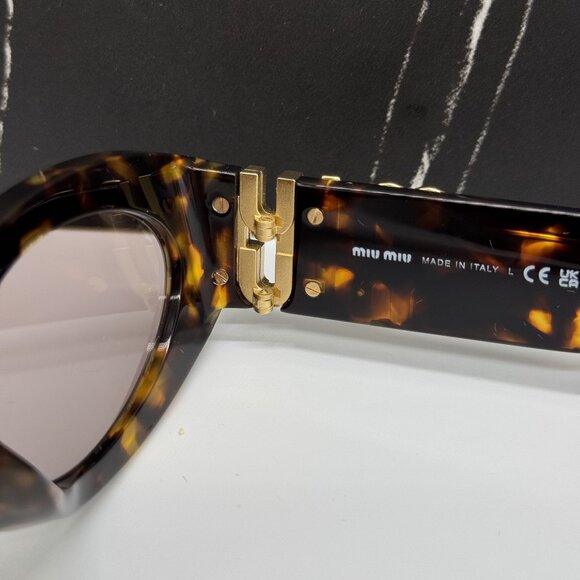 NEW MIU MIU MU11WS 14L20I WOMEN SUNGLASSES, MIU MIU MU 11WS 14L20I, SMU 11W - Picture 10 of 11